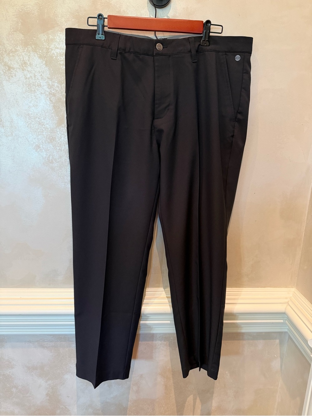 adidas Men's Black Dress Golf Pants